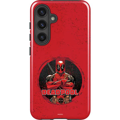 Marvel Deadpool Wade Wilson Galaxy S24 Plus Impact Case